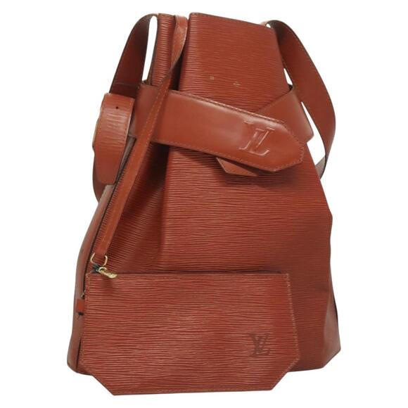 LOUIS VUITTON Epi Sac Depaule GM Shoulder Bag Brown M80193 - Picture 1 of 16